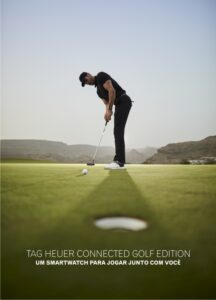 Jogue golfe com o TAG Heuer Connected, Suporte aplicativo Golf